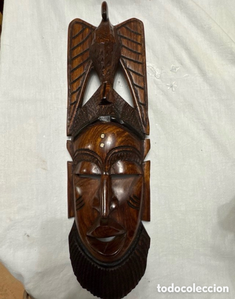 Artesan&iacute;a: M&aacute;scaras africanas de madera - Foto 4