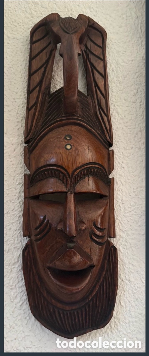 Artesan&iacute;a: M&aacute;scaras africanas de madera - Foto 1
