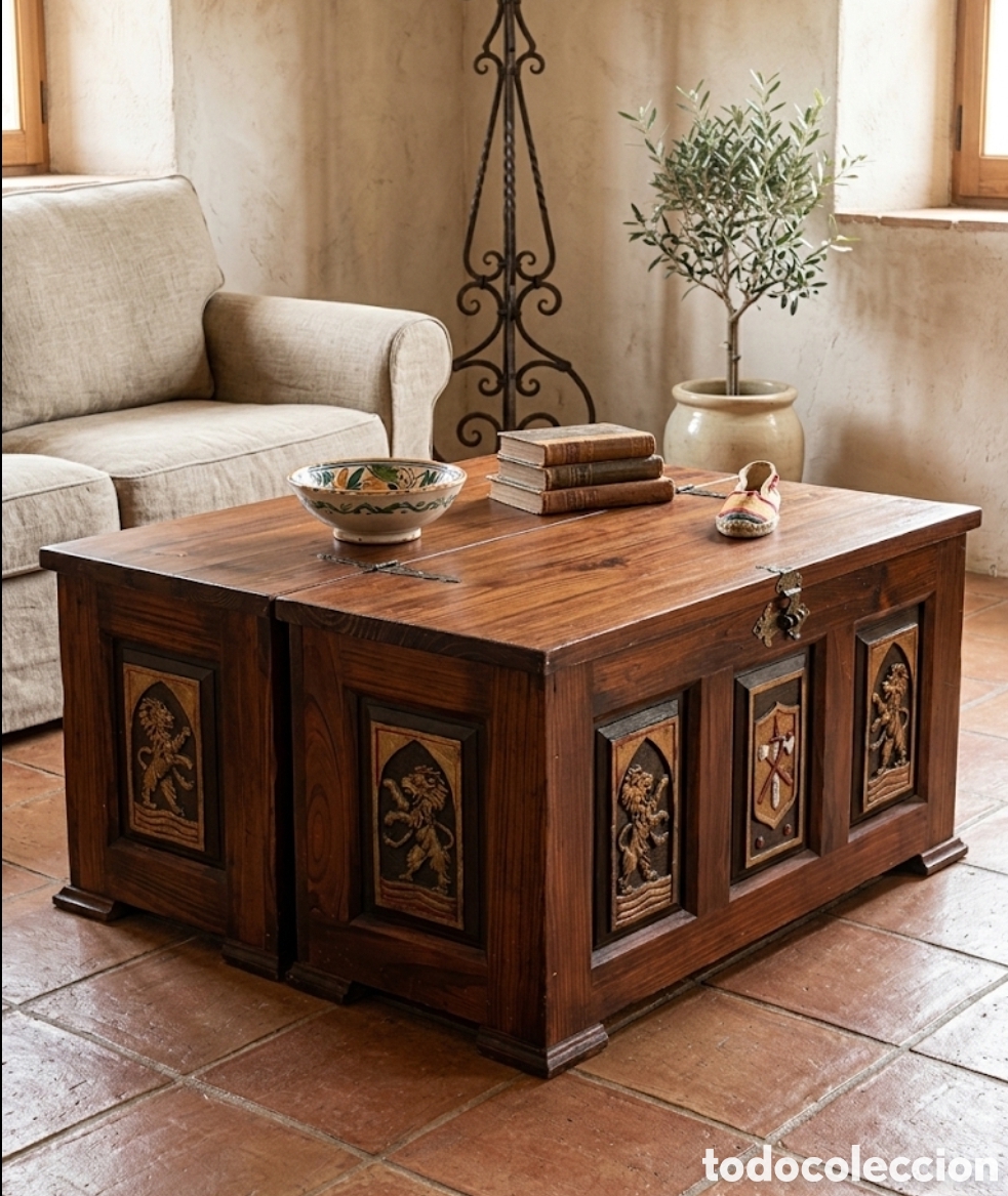 Artesan&iacute;a: Ba&uacute;les Castellanos Her&aacute;ldicos - Principios S. XX