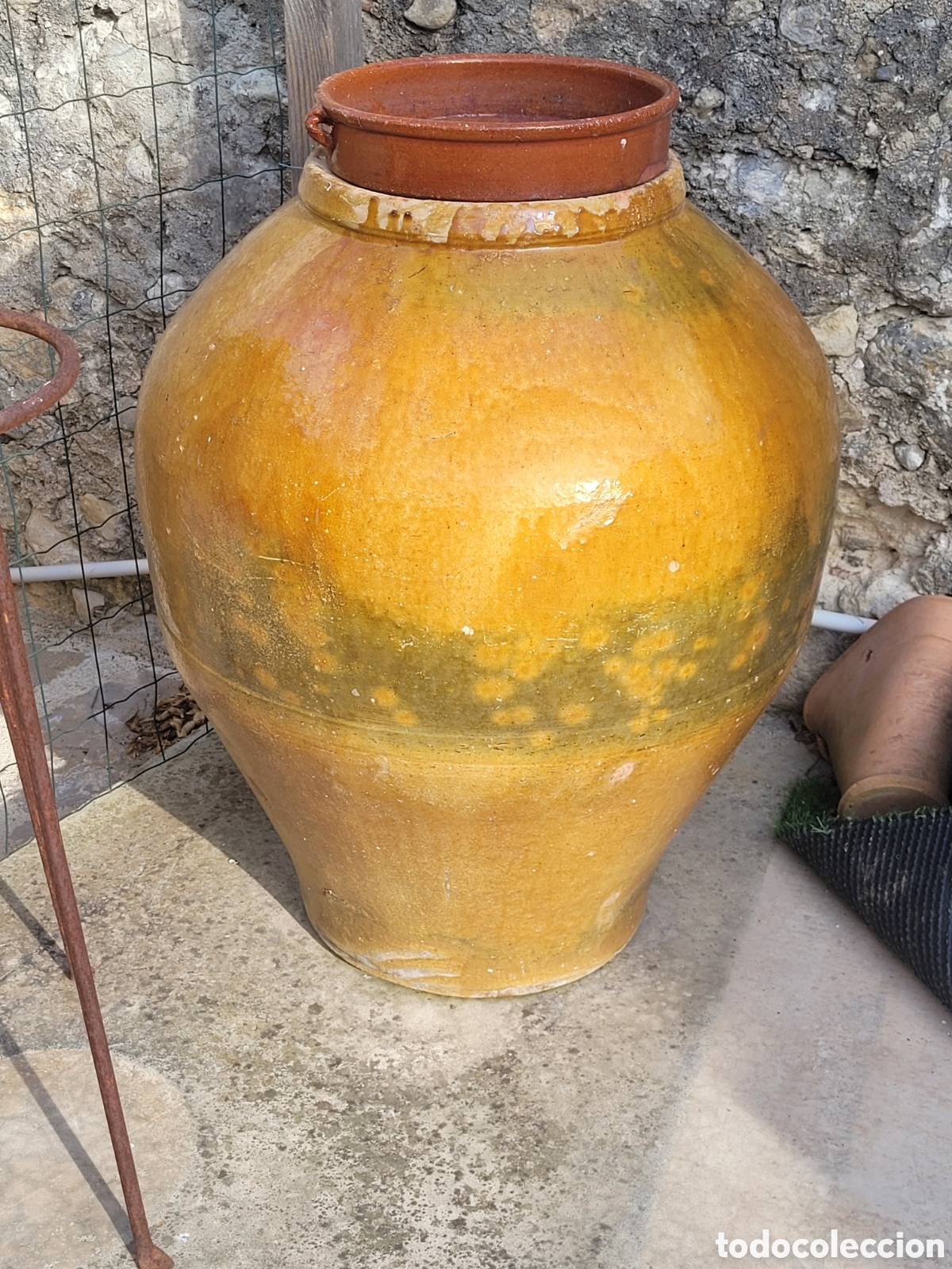 Artesan&iacute;a: Gran jarra terracota