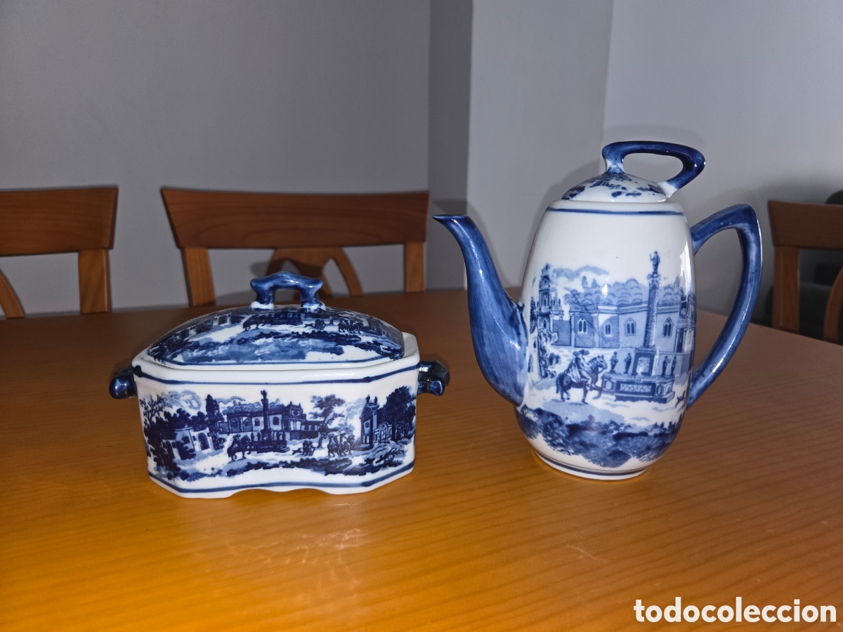 Artesan&iacute;a: Tetera y frasco para la mantequilla