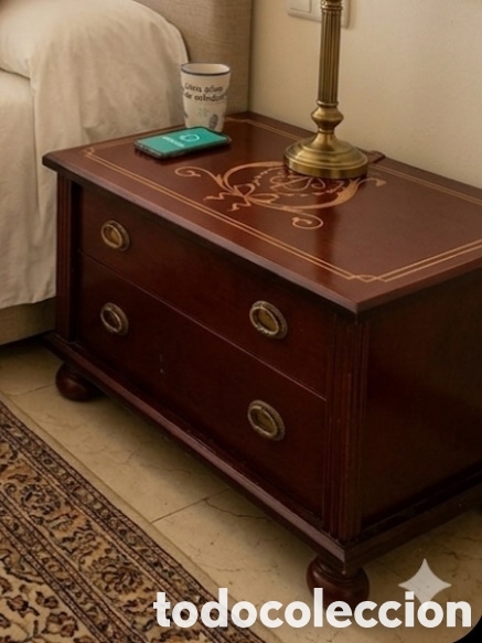 Artesan&iacute;a: x2 MADERA NOBLE Y ORNAMENTACI&Oacute;N DORADA