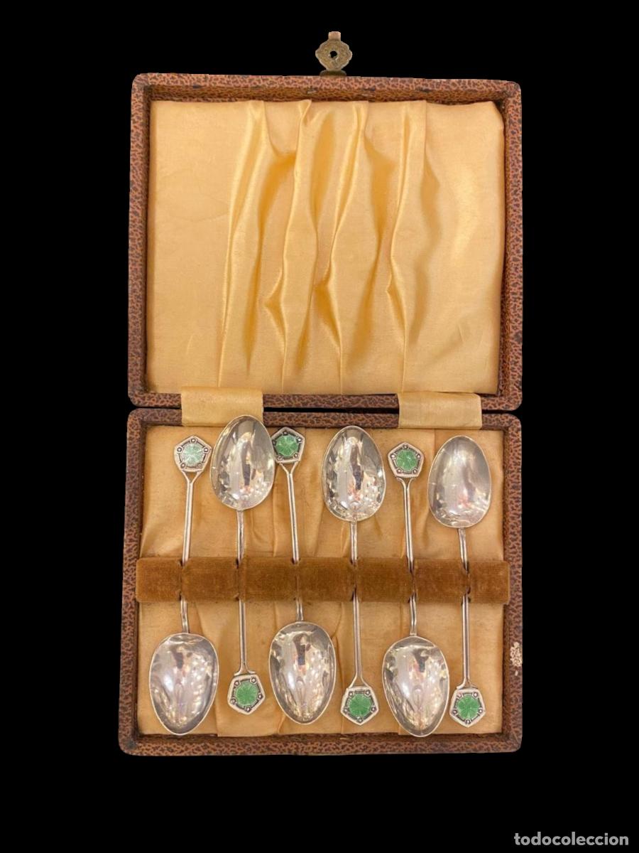 Artesan&iacute;a: Juego de 6 Cucharillas de Caf&eacute;