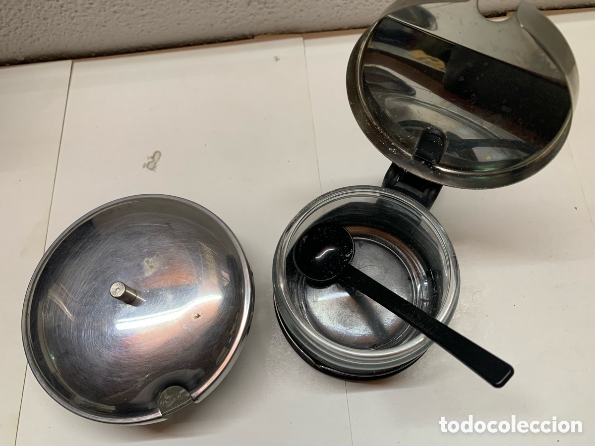 Artesan&iacute;a: Azucareros Cristal Tapa Plastico 2 Unidades