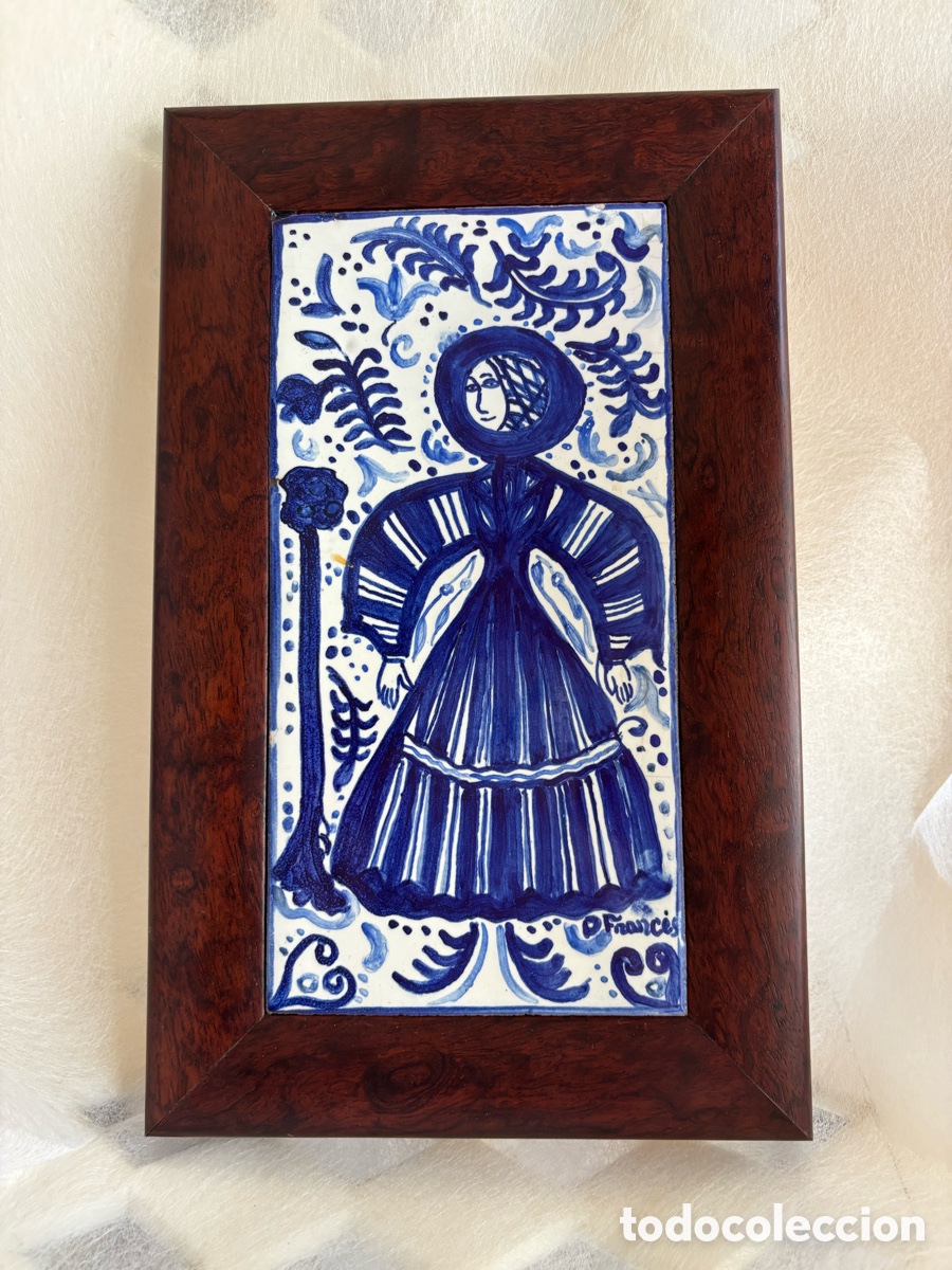 Artesan&iacute;a: Baldosa azulejo cer&aacute;mica valenciana &ldquo;socarrat&rdquo;