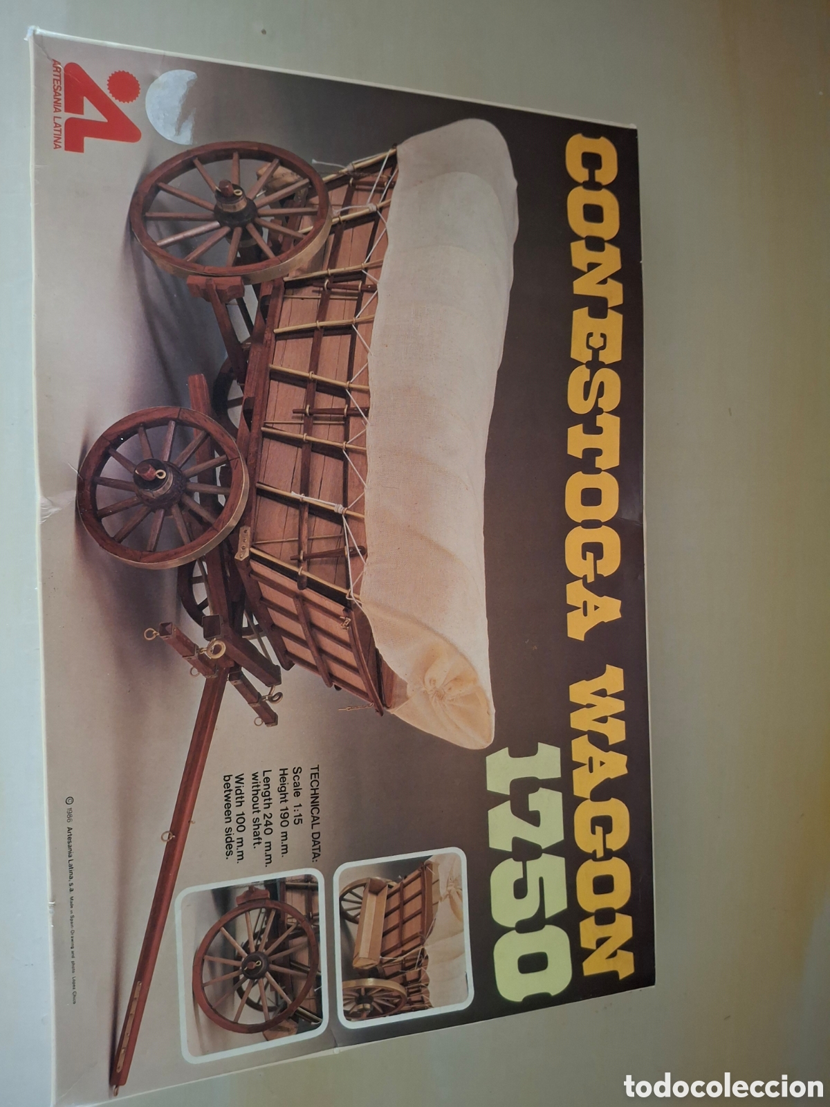 Artesan&iacute;a: Conestoga Wagon 1750 . Modelismo en madera de la famosa marca &rdquo; Artesania Latina &rdquo;