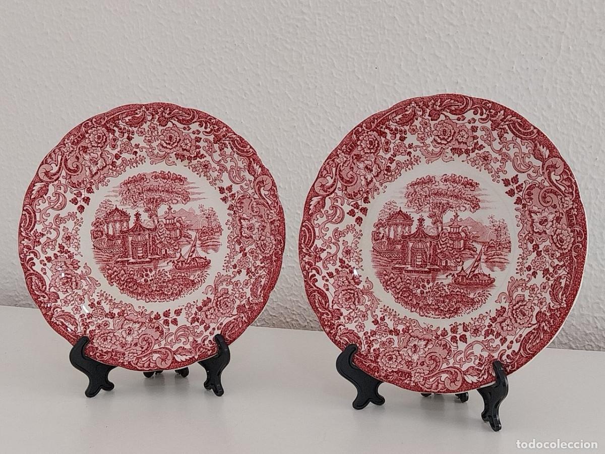 Artesan&iacute;a: Platos La Cartuja de Sevilla Pickman. Modelo Carmen, 21 cm