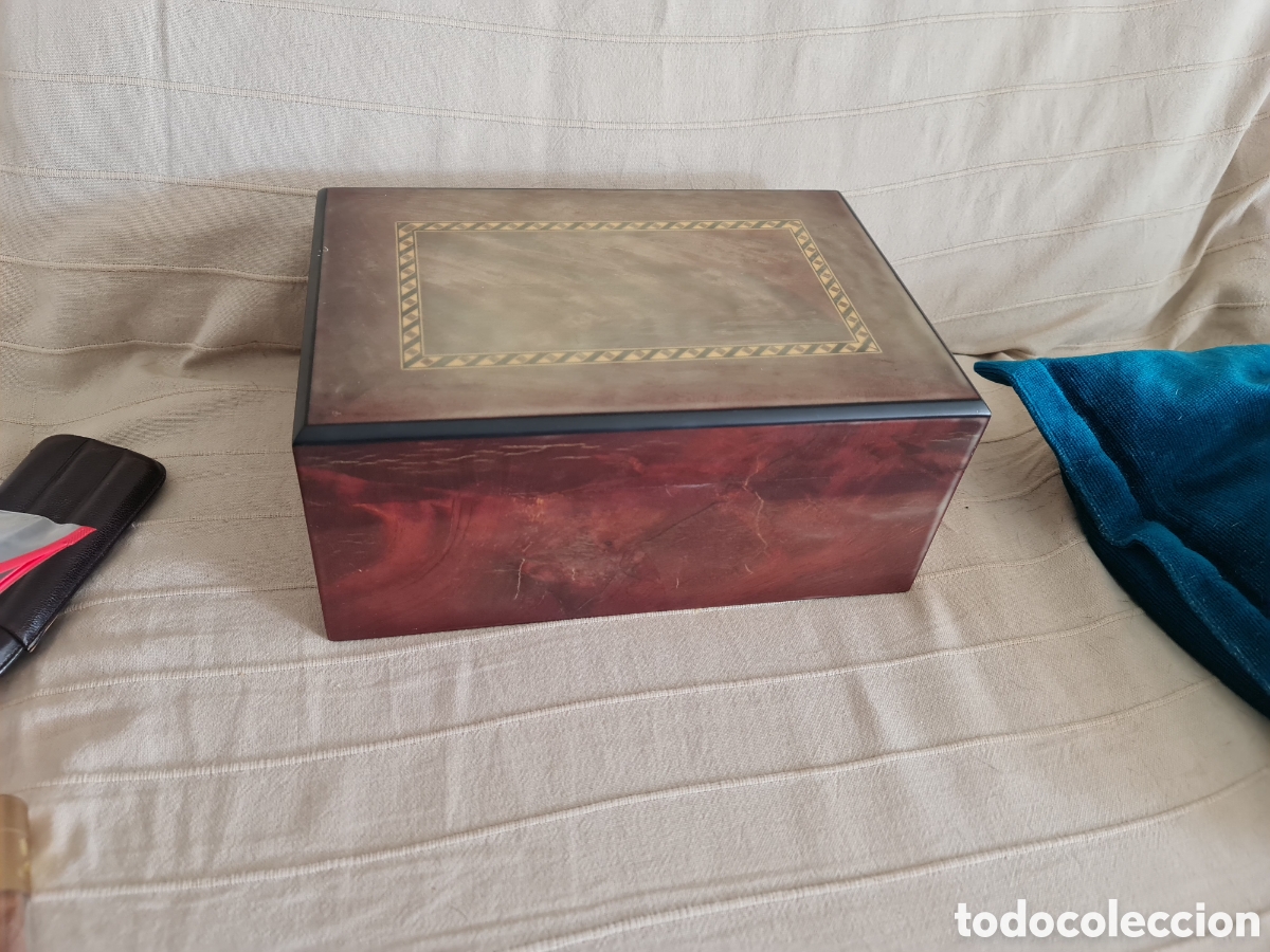 Artesan&iacute;a: Gentili (Italia) Humidor alta gama Estado impecable