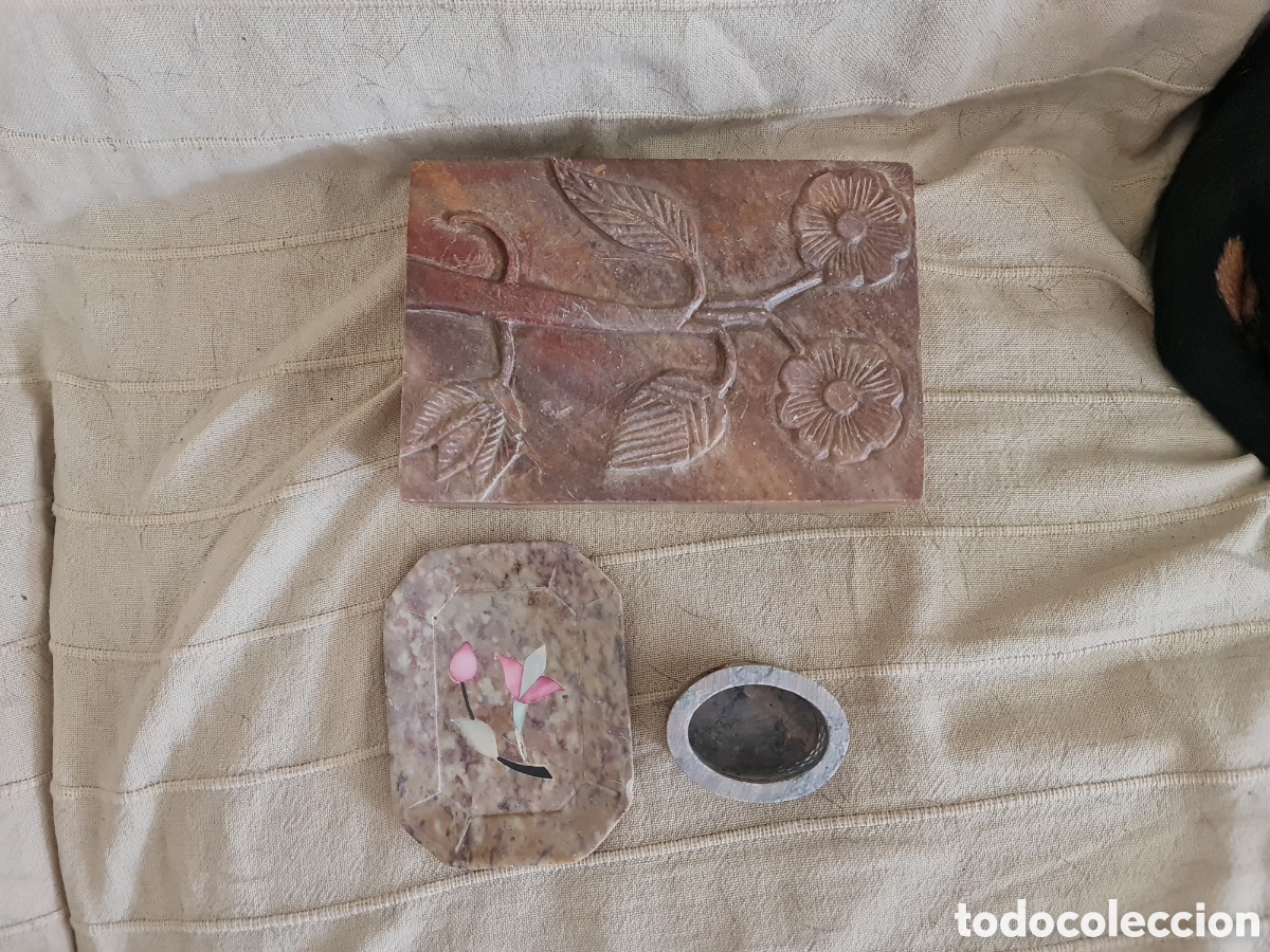 Artesan&iacute;a: Colecci&oacute;n Artesanal Esteatita con incrustaciones