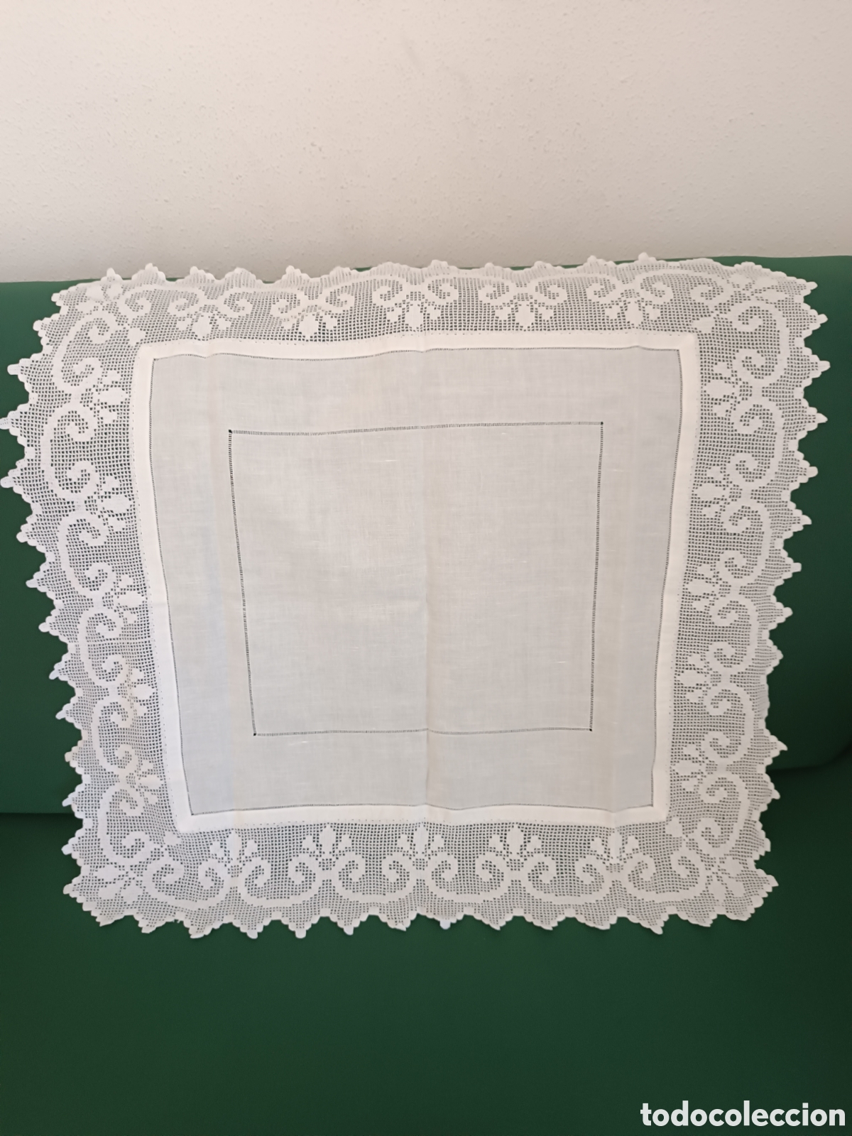 Artesan&iacute;a: Mantel artesan&iacute;a 82x82 cm