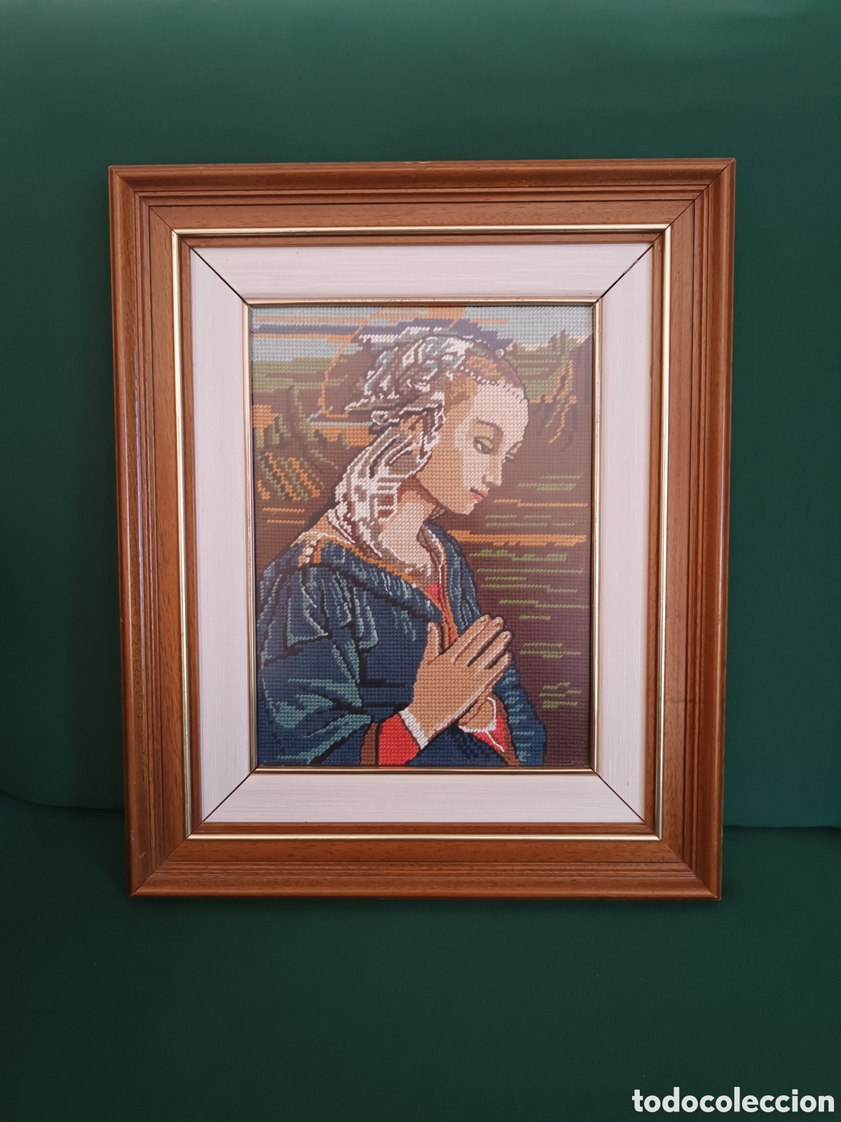 Artesan&iacute;a: Cuadro bordado a mano