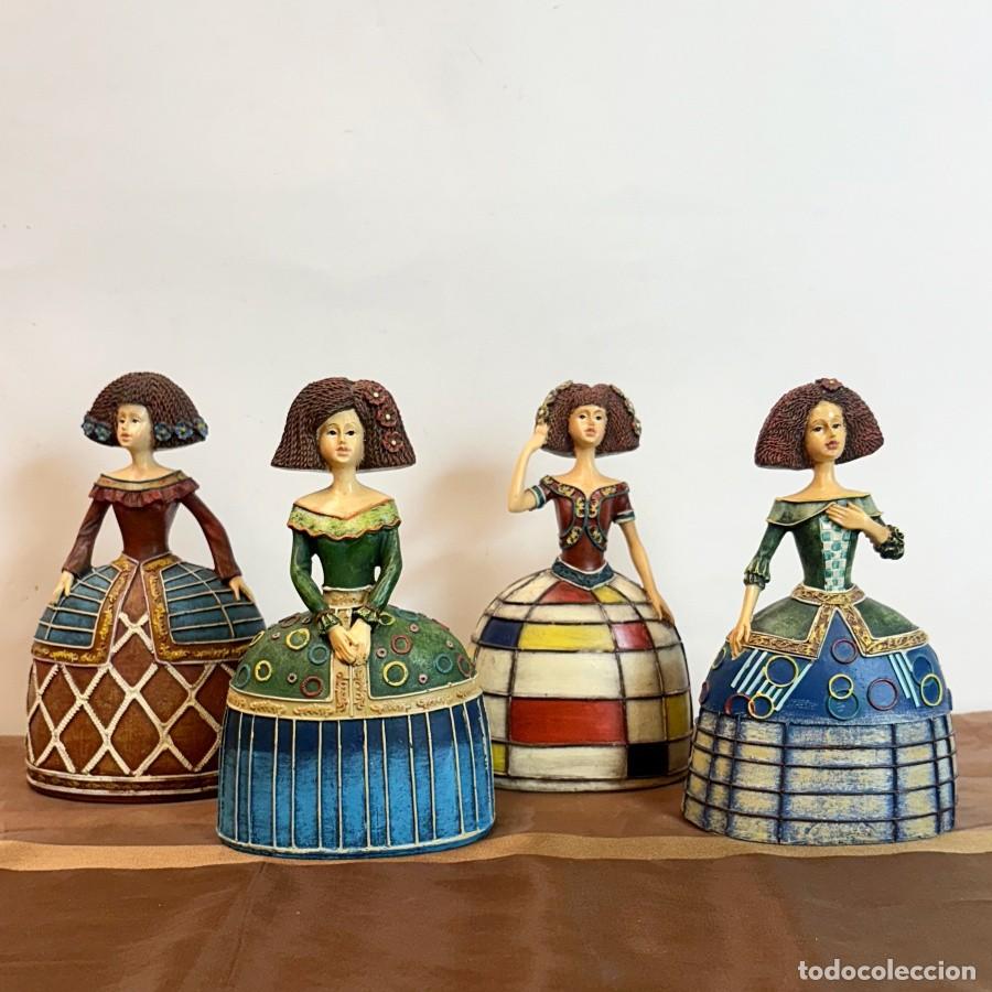 Artesan&iacute;a: Figuras Decorativas de Cuatro Meninas