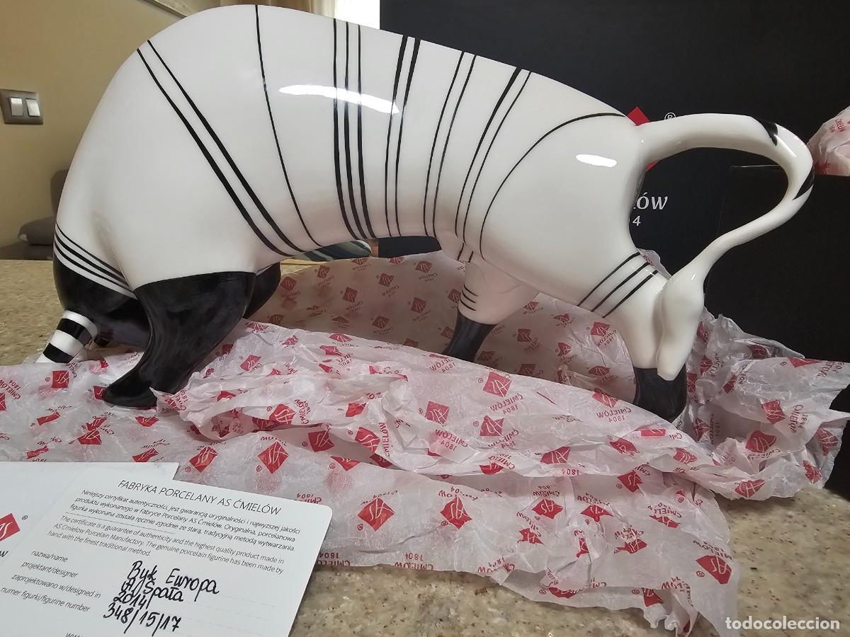 Artesan&iacute;a: Figura de porcelana Byk Europa Cmielov