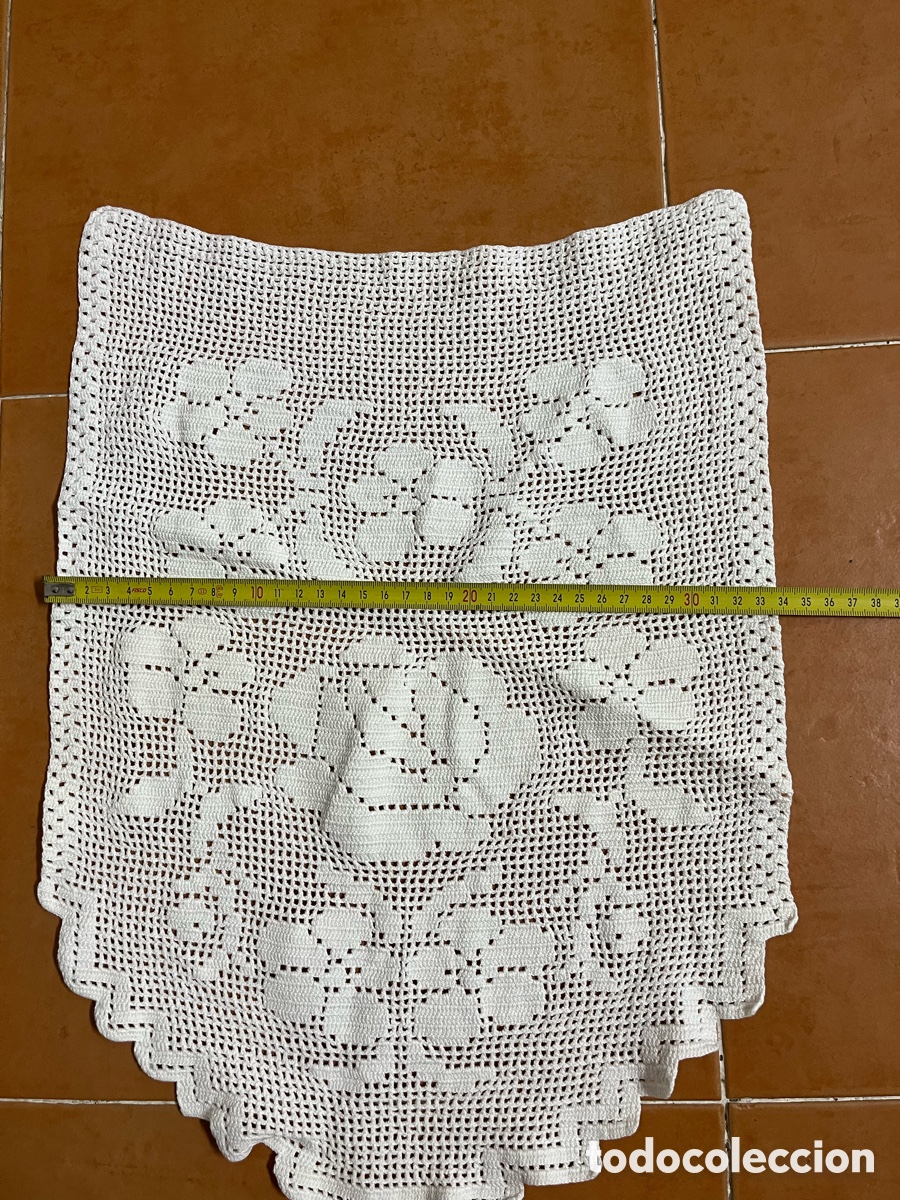 Artesan&iacute;a: Cenefa de ganchillo para sill&oacute;n - Foto 3
