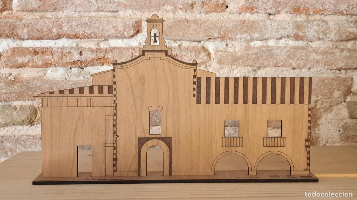 Artesan&iacute;a: R&eacute;plica artesanal en madera de la Ermita de Santa Quiteria, Almazora