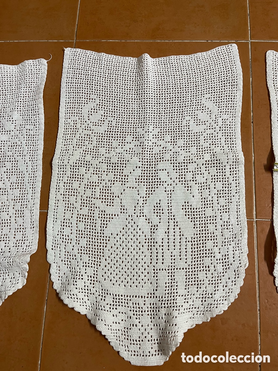Artesan&iacute;a: Pa&ntilde;os de ganchillo para sof&aacute; - Foto 4