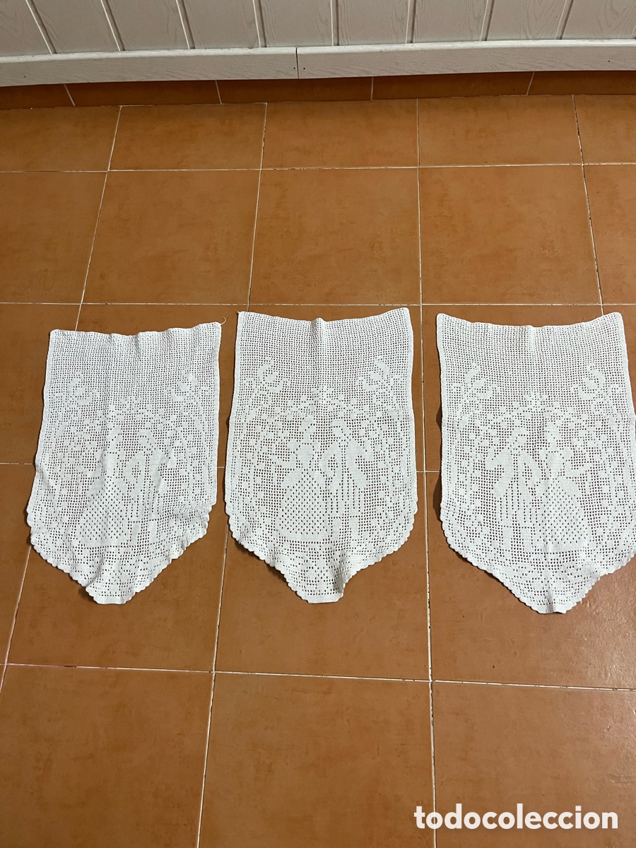 Artesan&iacute;a: Pa&ntilde;os de ganchillo para sof&aacute; - Foto 1