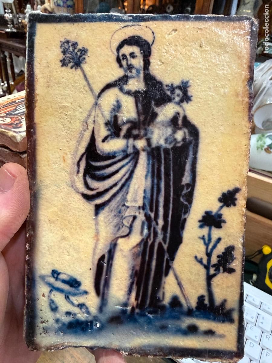 Artesan&iacute;a: AZULEJO RELIGIOSO - MEDIDA 16X11 CM - REPRODUCCION