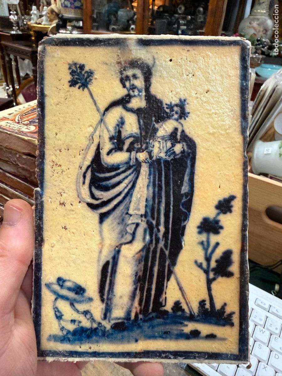 Artesan&iacute;a: AZULEJO RELIGIOSO - MEDIDA 16X11 CM - REPRODUCCION