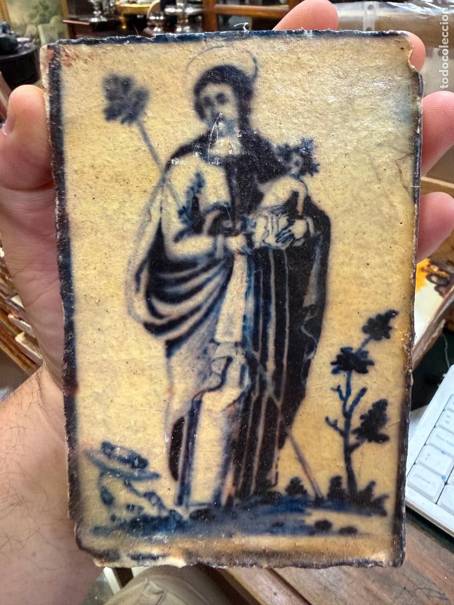 Artesan&iacute;a: AZULEJO RELIGIOSO - MEDIDA 16X11 CM - REPRODUCCION