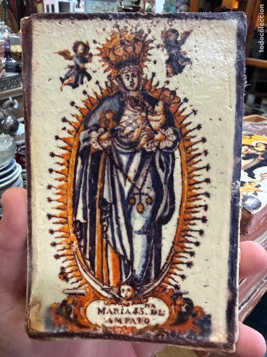 Artesan&iacute;a: AZULEJO RELIGIOSO - MEDIDA 16X11 CM - REPRODUCCION