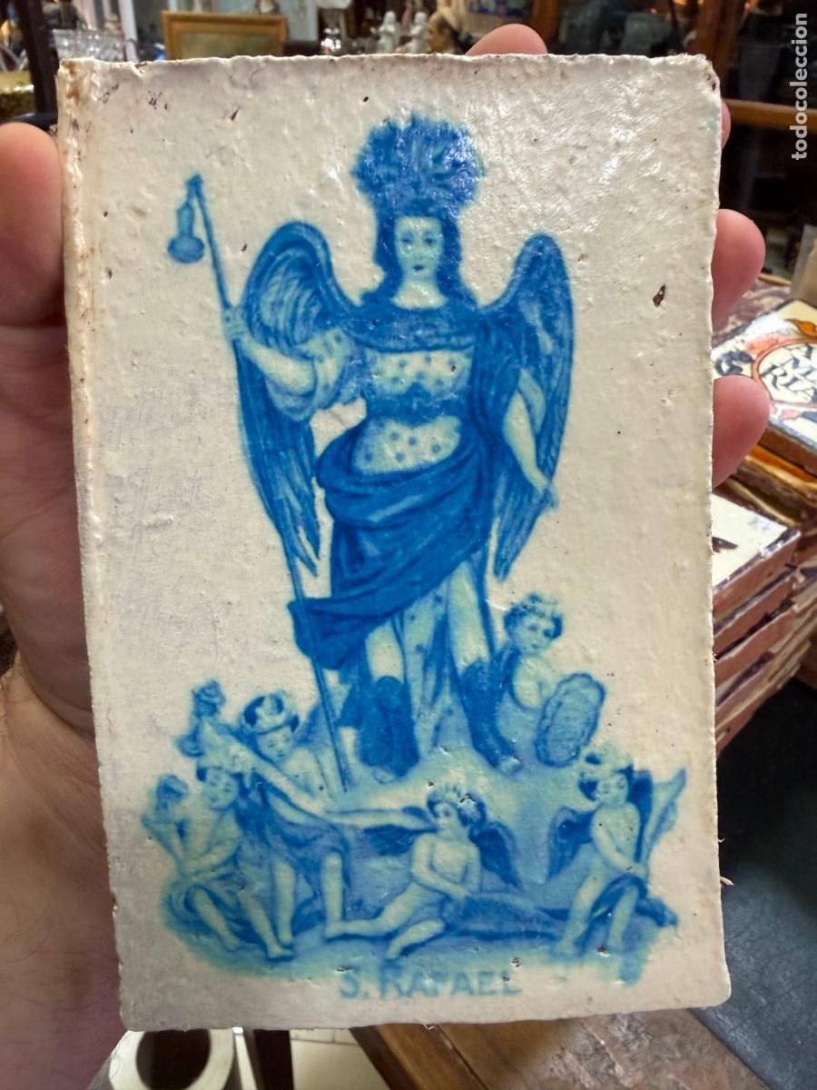 Artesan&iacute;a: AZULEJO RELIGIOSO - MEDIDA 16X11 CM - REPRODUCCION