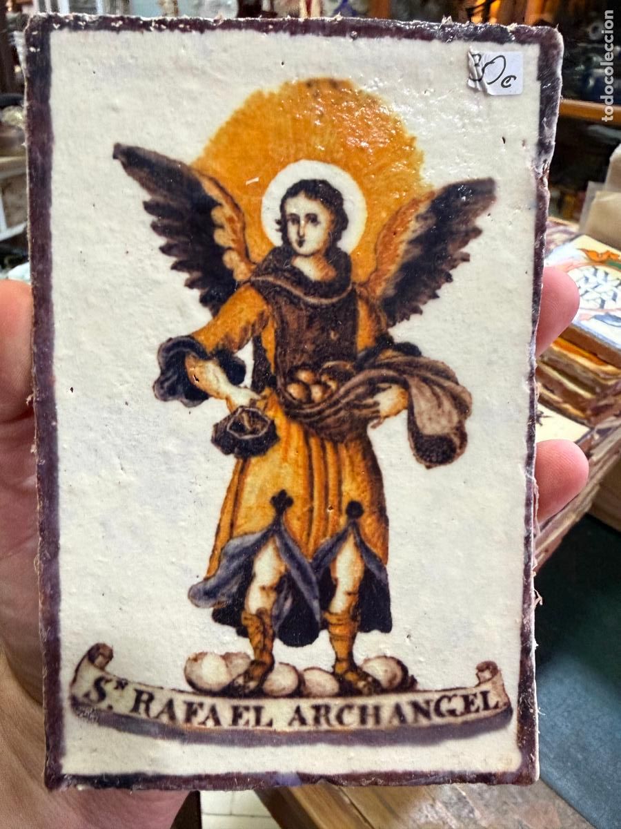 Artesan&iacute;a: AZULEJO RELIGIOSO - MEDIDA 16X11 CM - REPRODUCCION