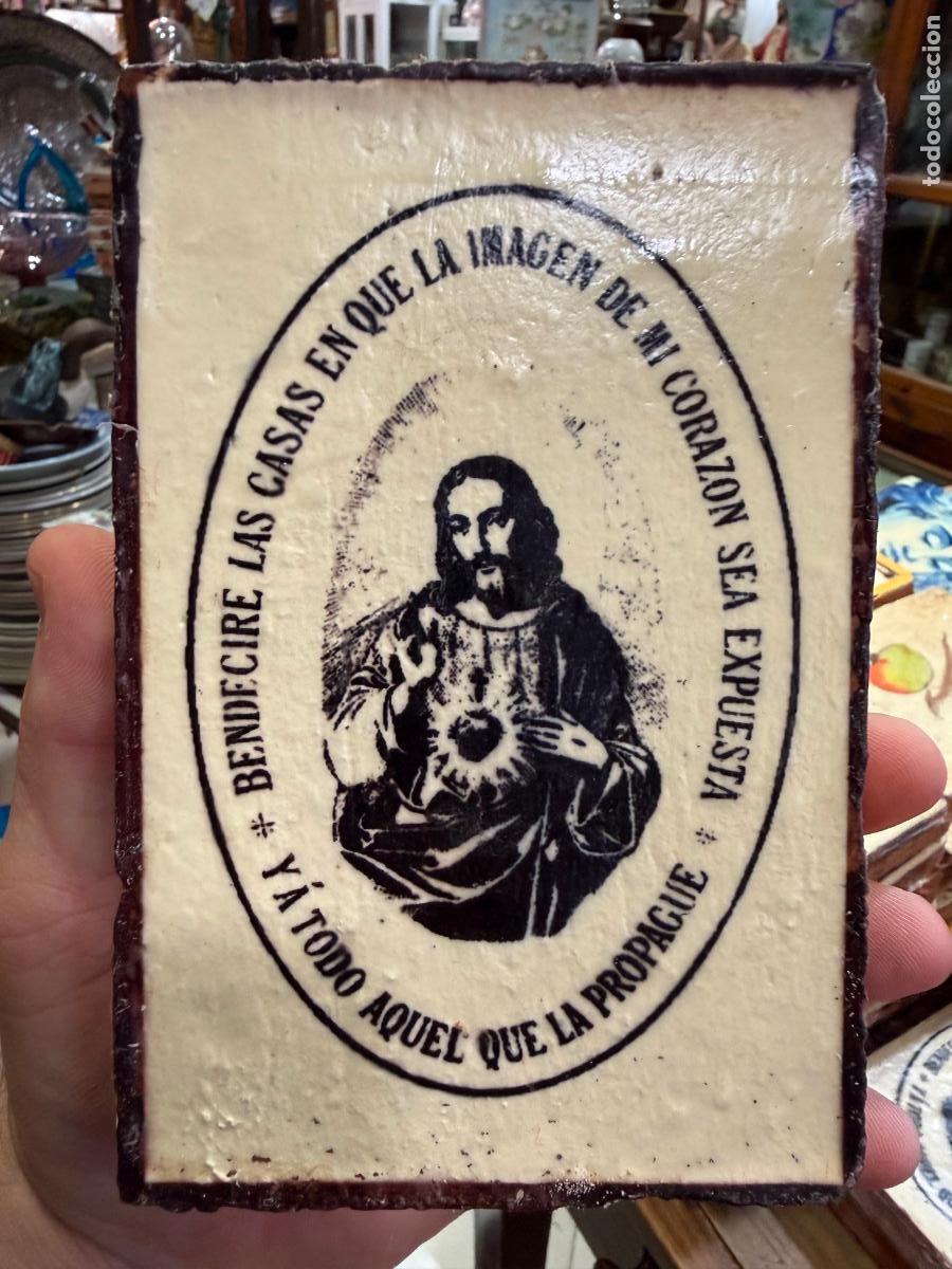 Artesan&iacute;a: AZULEJO RELIGIOSO - MEDIDA 16X11 CM - REPRODUCCION