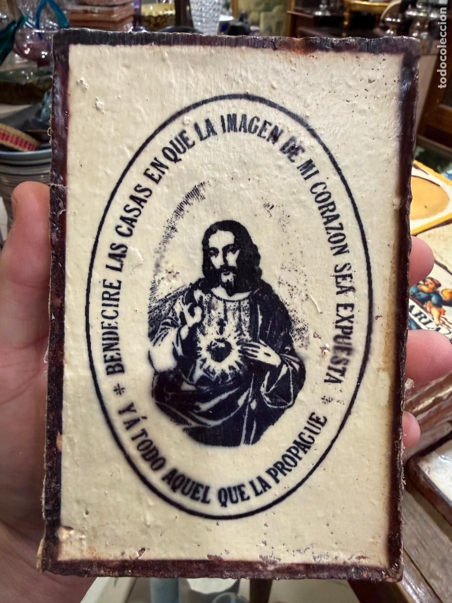 Artesan&iacute;a: AZULEJO RELIGIOSO - MEDIDA 16X11 CM - REPRODUCCION