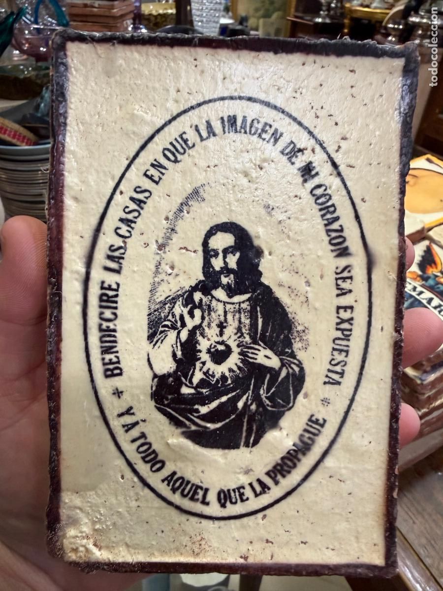 Artesan&iacute;a: AZULEJO RELIGIOSO - MEDIDA 16X11 CM - REPRODUCCION