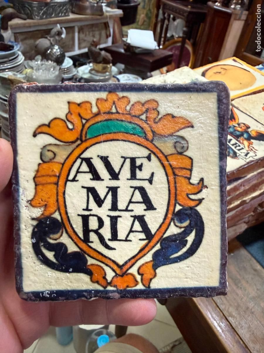 Artesan&iacute;a: AZULEJO RELIGIOSO - MEDIDA 10X10 CM - REPRODUCCION