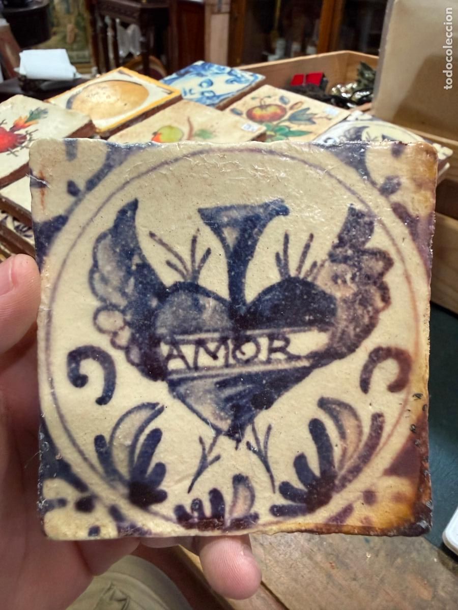 Artesan&iacute;a: AZULEJO - MEDIDA 10X10 CM - REPRODUCCION