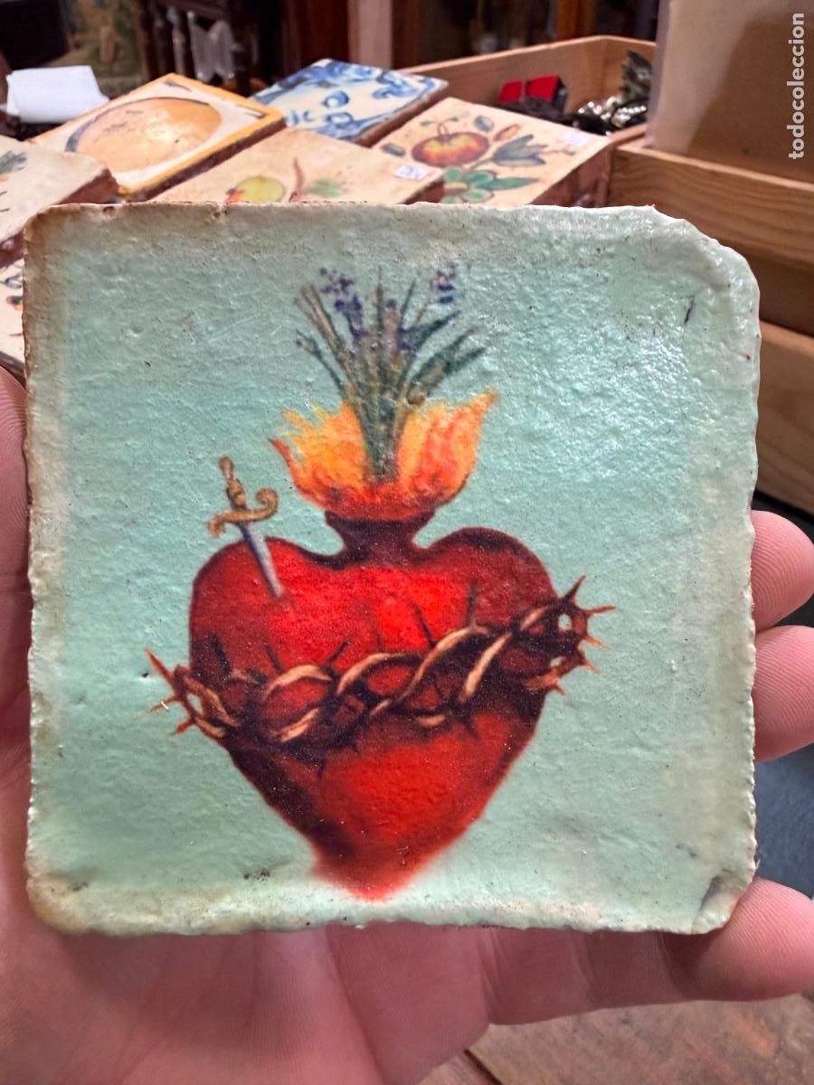 Artesan&iacute;a: AZULEJO RELIGIOSO - MEDIDA 10X10 CM - REPRODUCCION