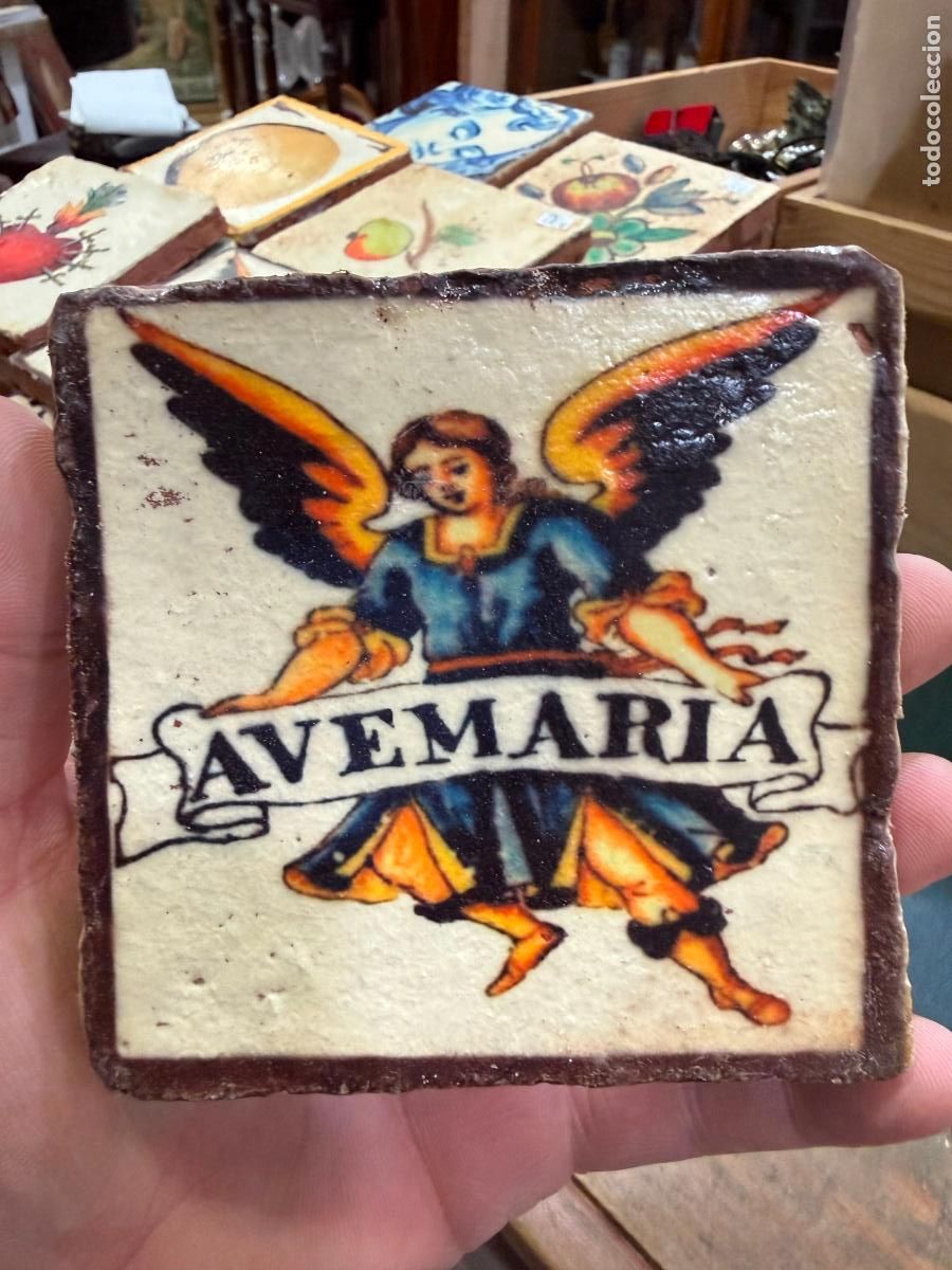 Artesan&iacute;a: AZULEJO RELIGIOSO - MEDIDA 10X10 CM - REPRODUCCION