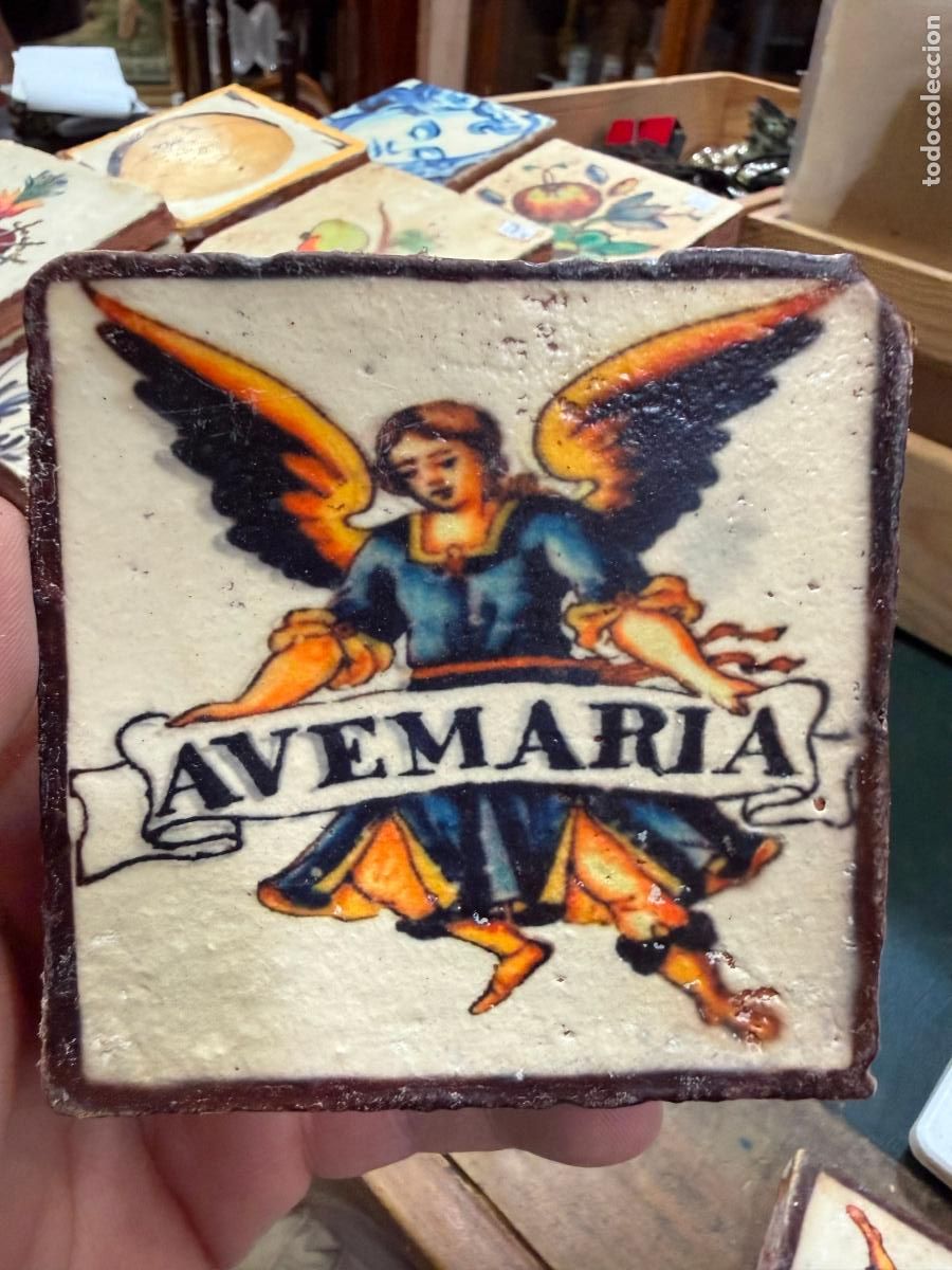 Artesan&iacute;a: AZULEJO RELIGIOSO - MEDIDA 10X10 CM - REPRODUCCION