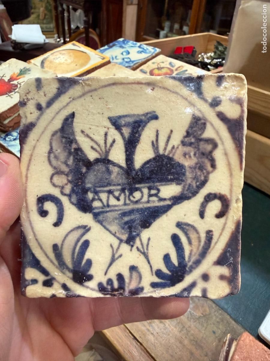 Artesan&iacute;a: AZULEJO RELIGIOSO - MEDIDA 10X10 CM - REPRODUCCION