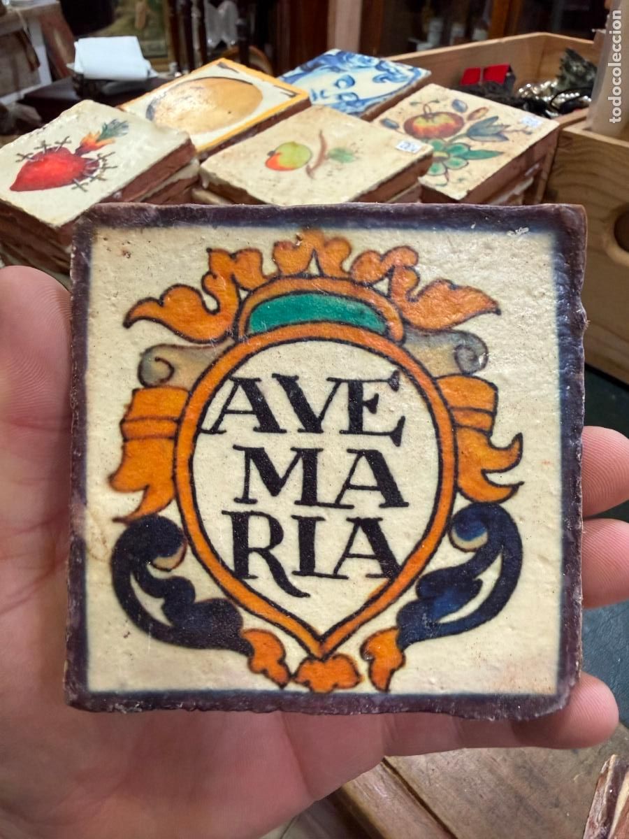 Artesan&iacute;a: AZULEJO RELIGIOSO - MEDIDA 10X10 CM - REPRODUCCION