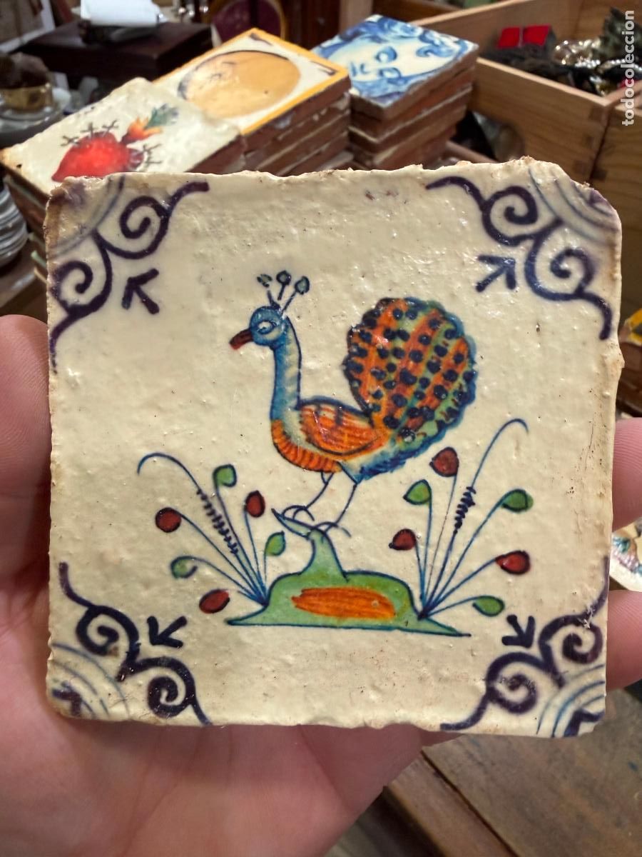 Artesan&iacute;a: AZULEJO - MEDIDA 10X10 CM - REPRODUCCION