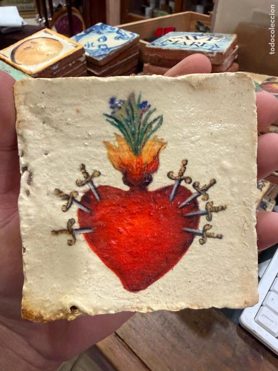 Artesan&iacute;a: AZULEJO RELIGIOSO - MEDIDA 10X10 CM - REPRODUCCION