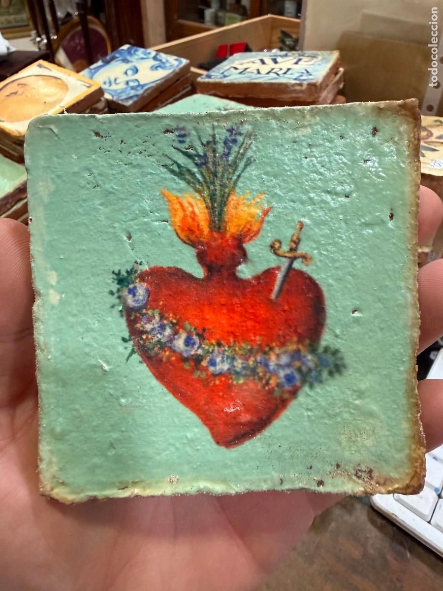 Artesan&iacute;a: AZULEJO RELIGIOSO - MEDIDA 10X10 CM - REPRODUCCION