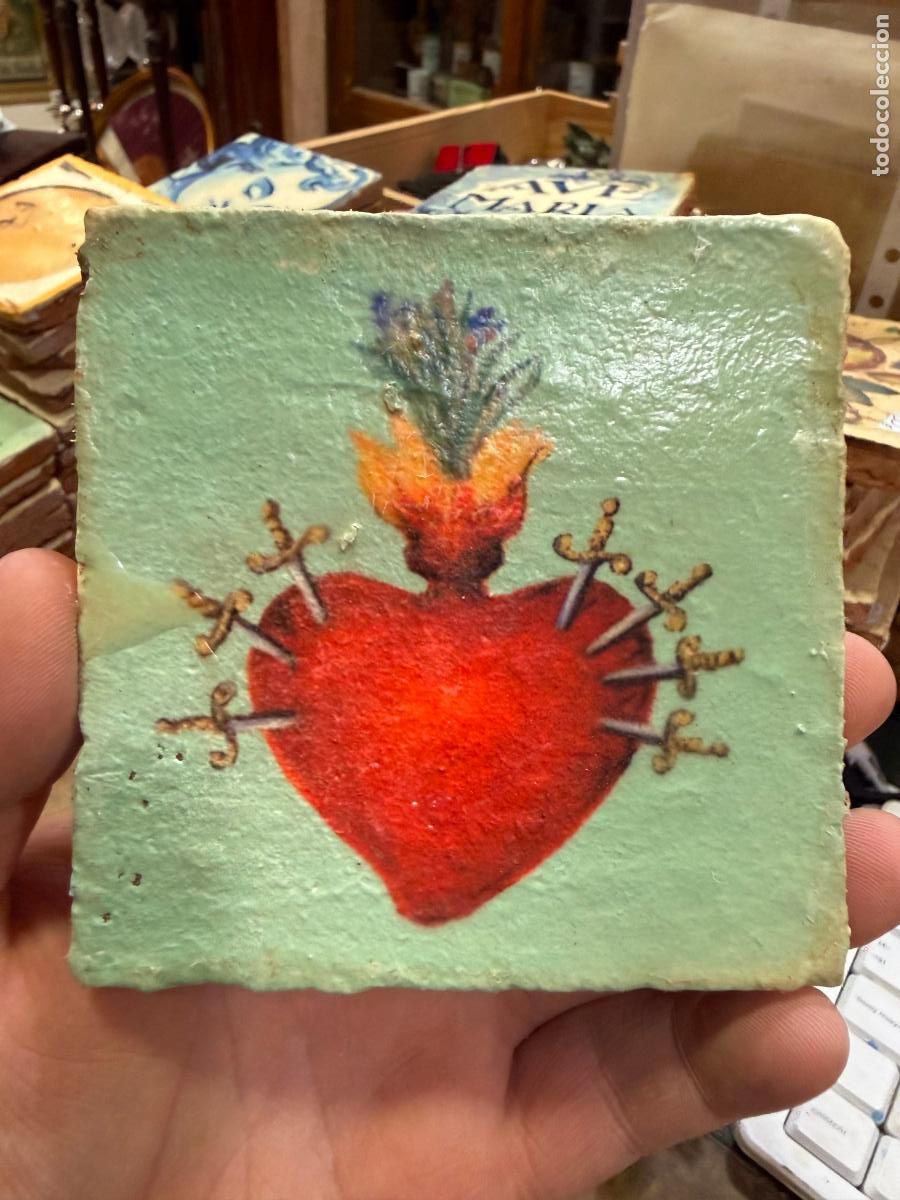 Artesan&iacute;a: AZULEJO RELIGIOSO - MEDIDA 10X10 CM - REPRODUCCION