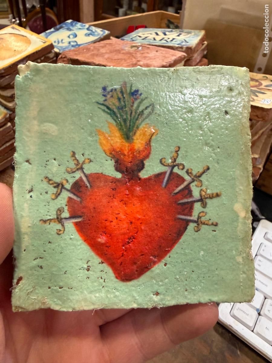 Artesan&iacute;a: AZULEJO RELIGIOSO - MEDIDA 10X10 CM - REPRODUCCION