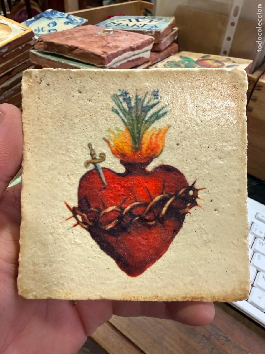 Artesan&iacute;a: AZULEJO RELIGIOSO - MEDIDA 10X10 CM - REPRODUCCION
