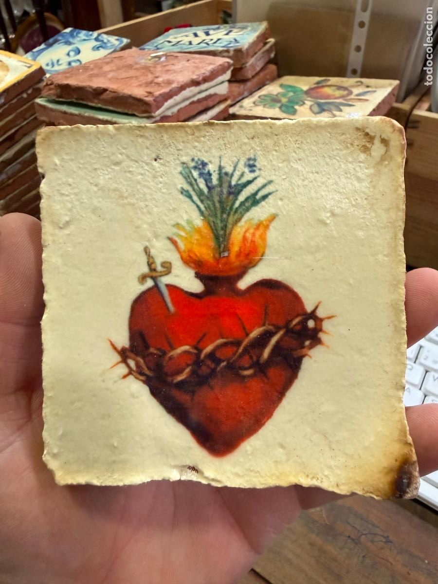 Artesan&iacute;a: AZULEJO RELIGIOSO - MEDIDA 10X10 CM - REPRODUCCION
