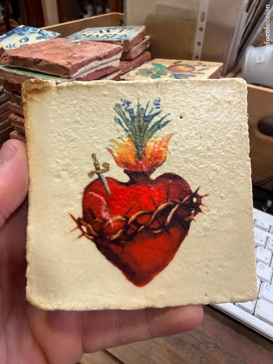 Artisanat: AZULEJO RELIGIOSO - MEDIDA 10X10 CM - REPRODUCCION