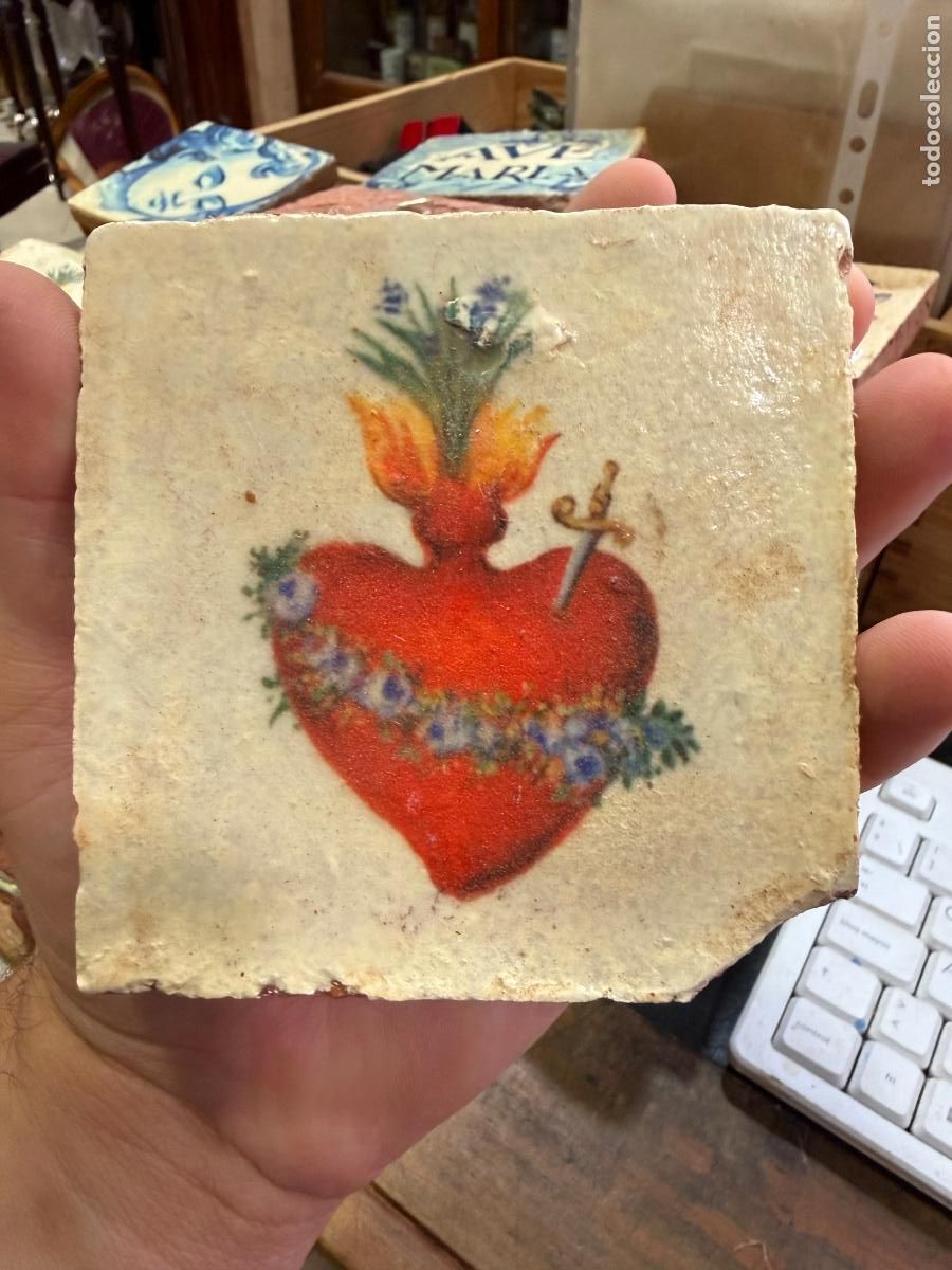 Artisanat: AZULEJO RELIGIOSO - MEDIDA 10X10 CM - REPRODUCCION