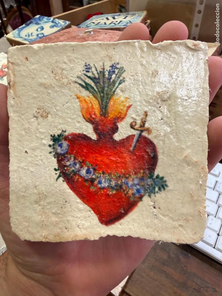 Artisanat: AZULEJO RELIGIOSO - MEDIDA 10X10 CM - REPRODUCCION