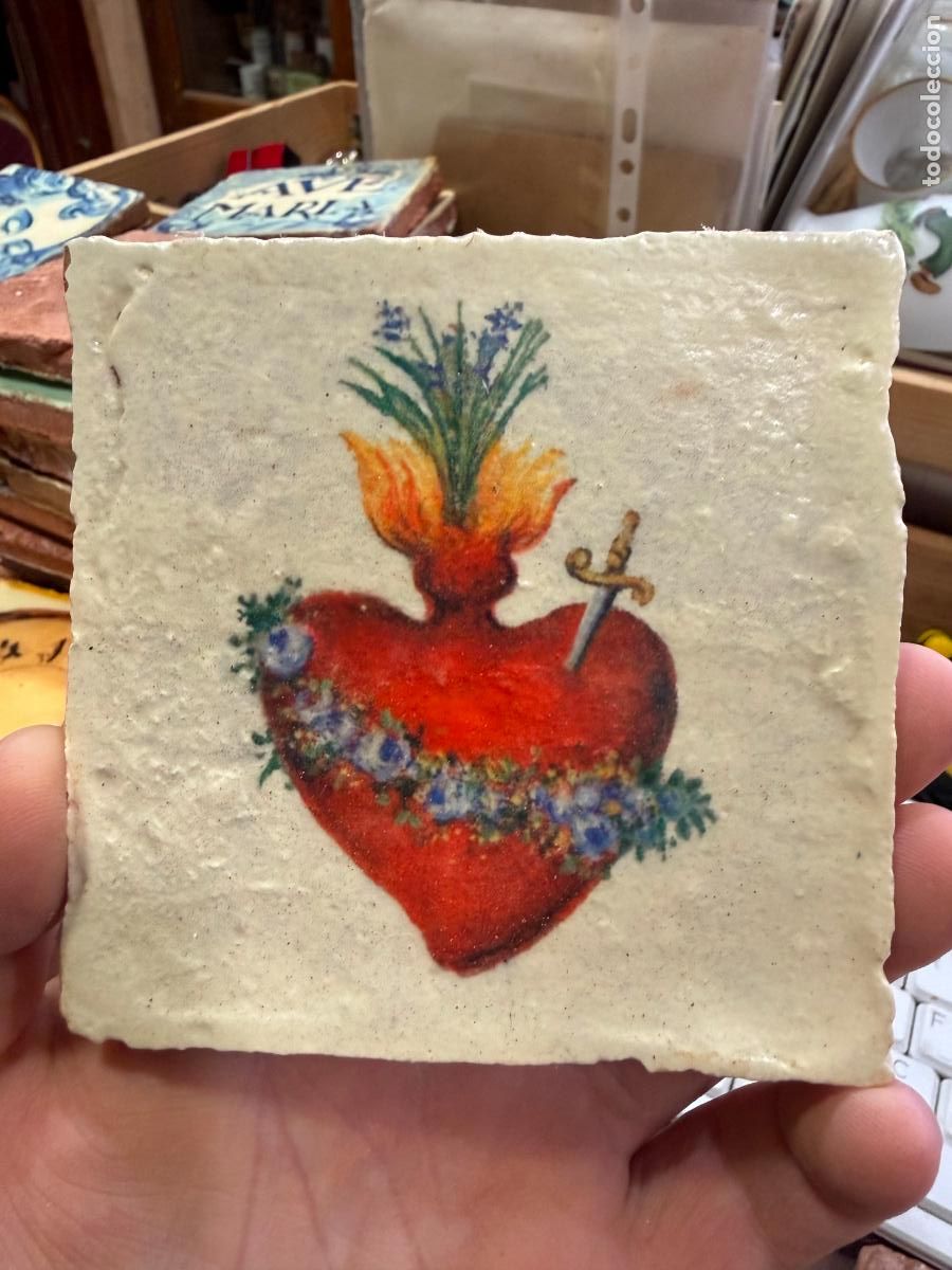 Artisanat: AZULEJO RELIGIOSO - MEDIDA 10X10 CM - REPRODUCCION
