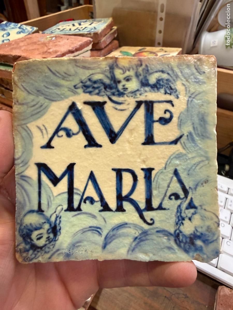 Artesan&iacute;a: AZULEJO RELIGIOSO - MEDIDA 10X10 CM - REPRODUCCION