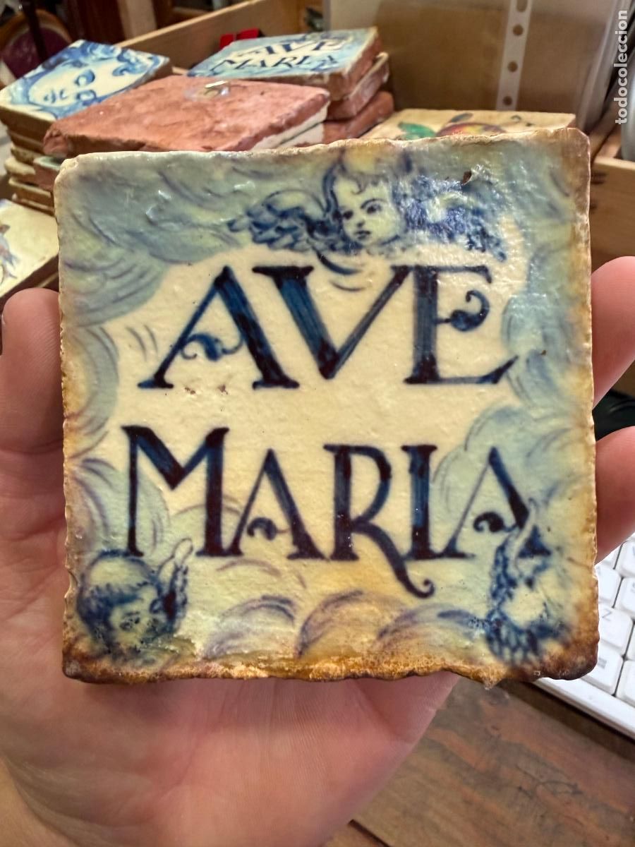 Artesan&iacute;a: AZULEJO RELIGIOSO - MEDIDA 10X10 CM - REPRODUCCION
